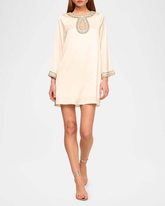Ivy Embellished Mini Dress